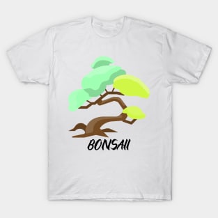 Bonsai Tree Green Peace Enviroment T-Shirt